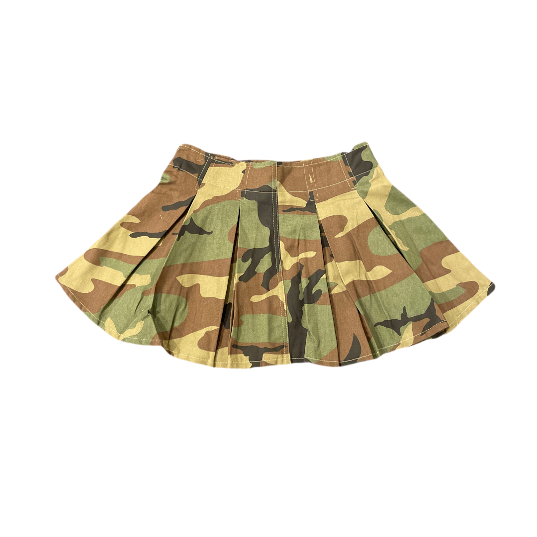 Boot Me Up Fatigue Skirt
