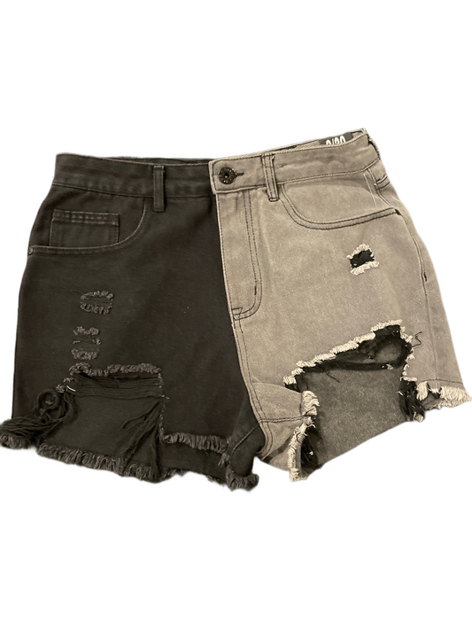 Mix It Up Shorts Black/Grey